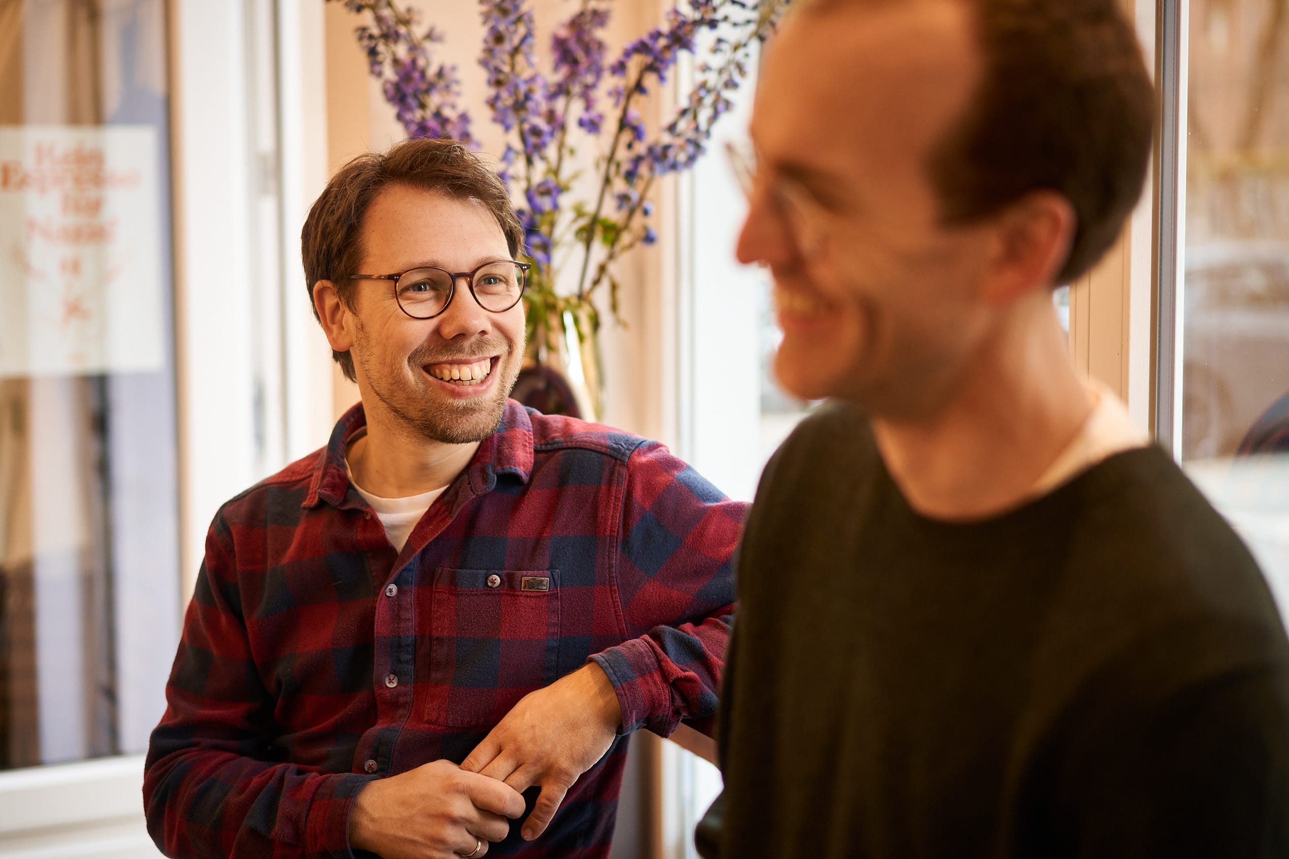 s.h. schroeder beim Sonnenuntergang in Finnland